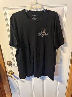 Margaritaville Black Short-Sleeve Nashville Logo Tee Size XL